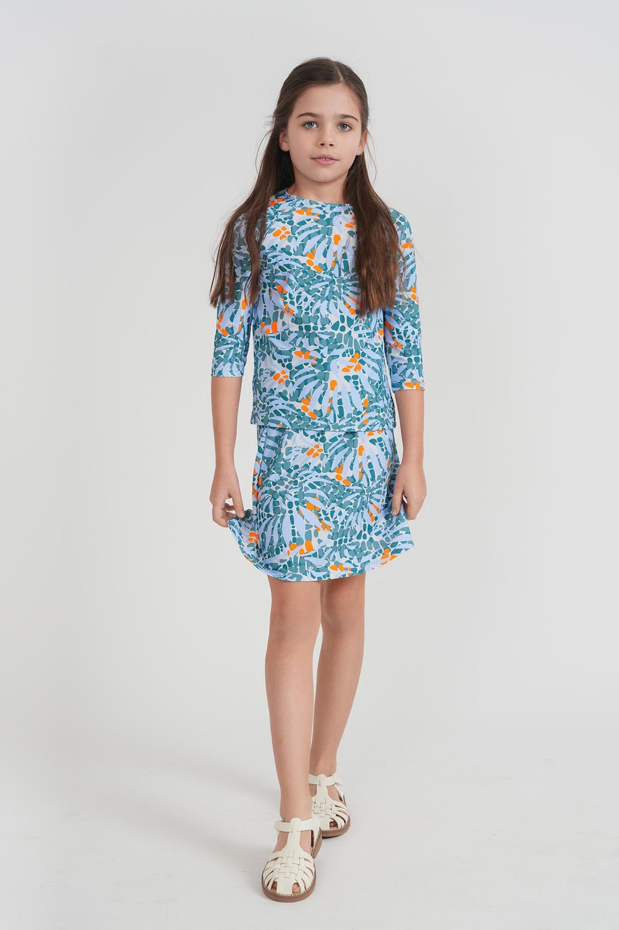 Try Girls Printed Swim Outfit - SB6CY3007EG Try Girls Printed Swim Outfit - SB6CY3007EG