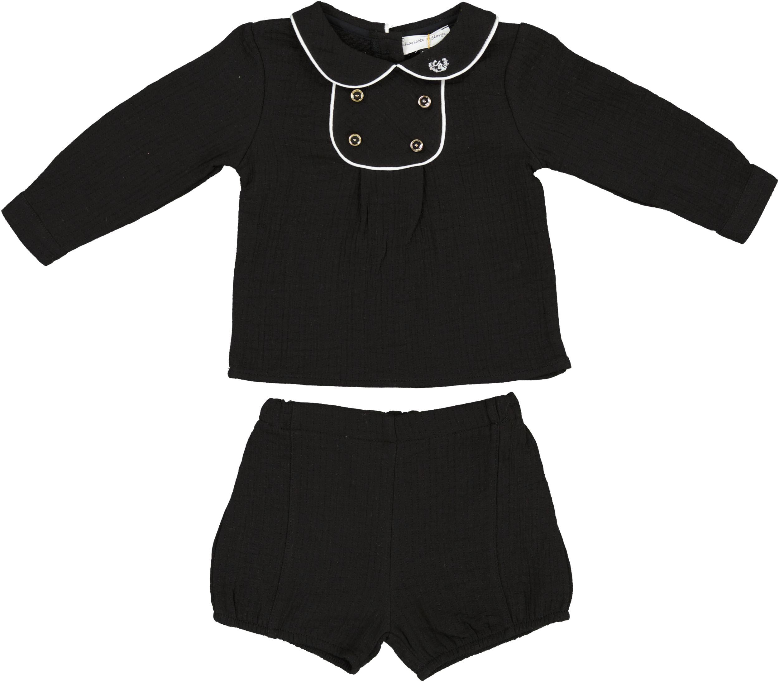 Charlotte & George Baby Boys Woven Outfit - WB5CP7258E