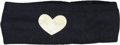 Dacee Foil Heart Knit Headwrap - HW6