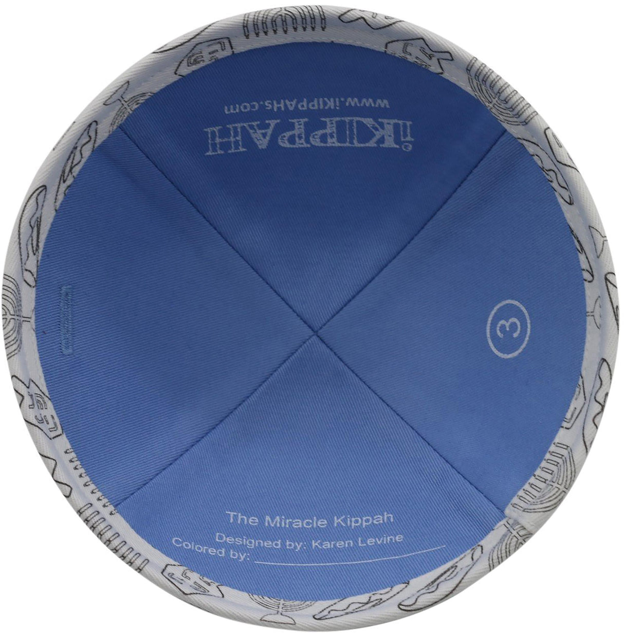 iKippah Boys Chanukah Color Me Mine Yarmulka iKippah Boys Chanukah Color Me Mine Yarmulka