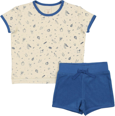 Analogie by Lil Legs Multigarden Collection Boys Terry Outfit Set