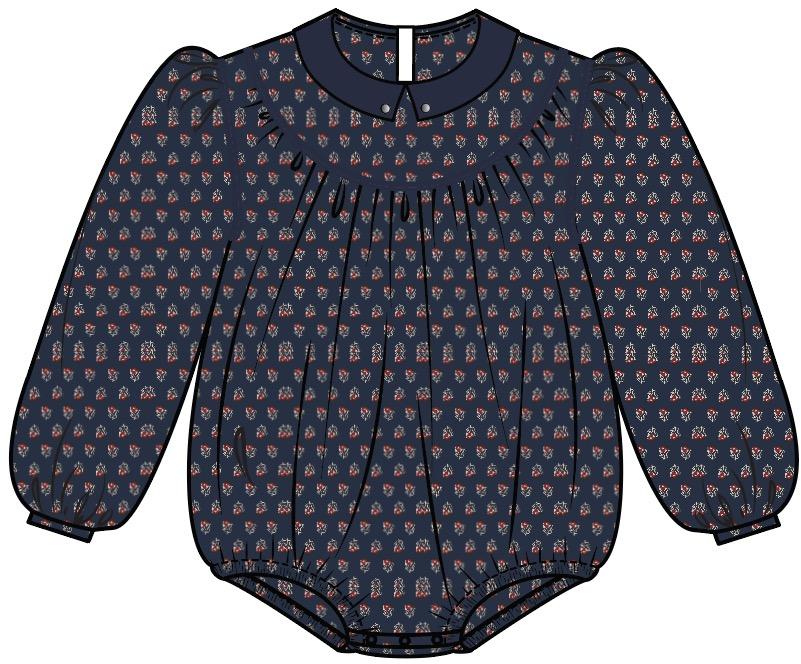 Navy Print Navy Print
