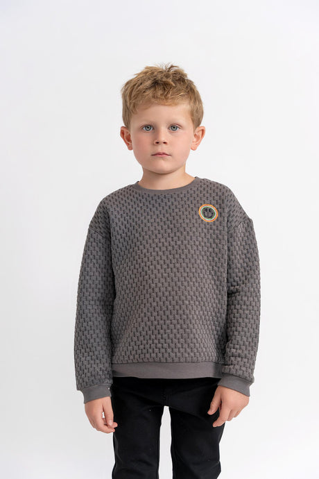 Puddles Boys Girls Quilted Sweatshirt - WB5CY2804T Puddles Boys Girls Quilted Sweatshirt - WB5CY2804T