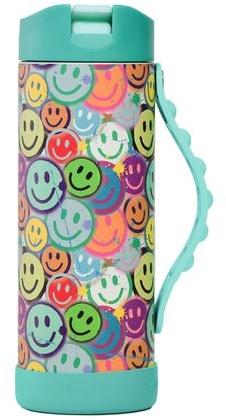 Elemental Graffitti Smile Hot/Cold Insulated 14 oz Water Bottle - EB14SM31P Elemental Graffitti Smile Hot/Cold Insulated 14 oz Water Bottle - EB14SM31P