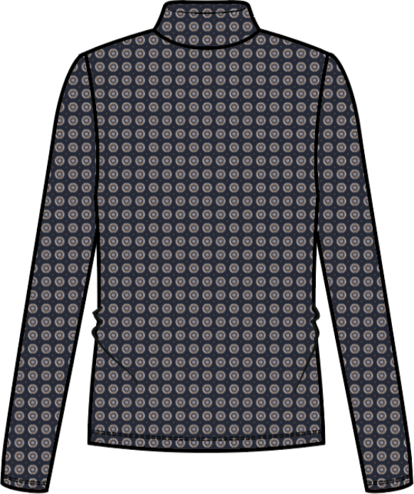 Navy Print Navy Print