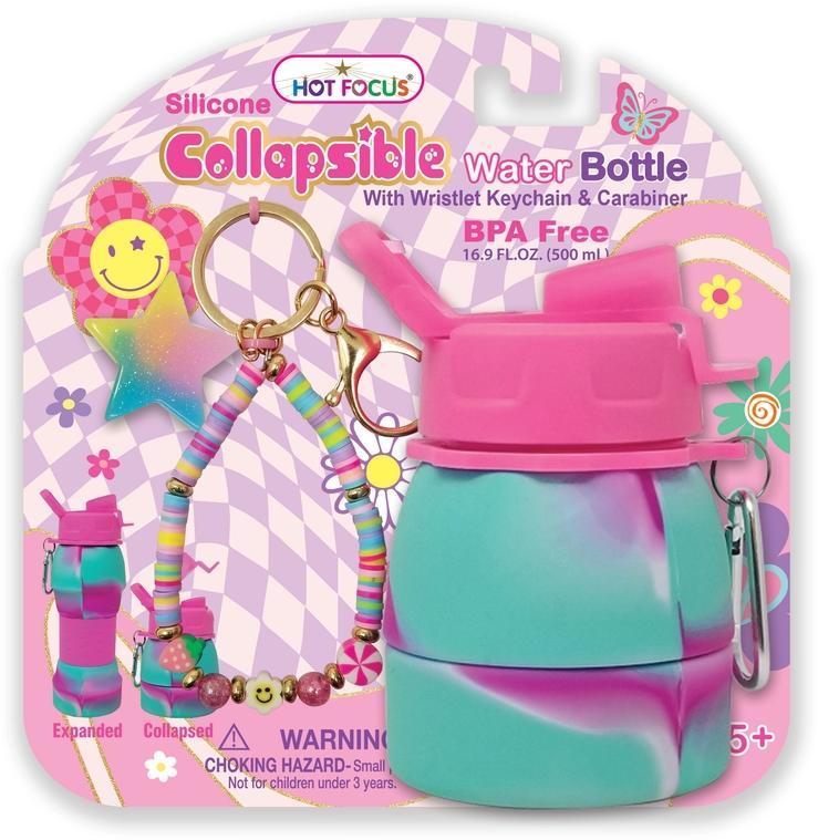 Hot Focus Collapsible Water Bottle - 416GF Hot Focus Collapsible Water Bottle - 416GF