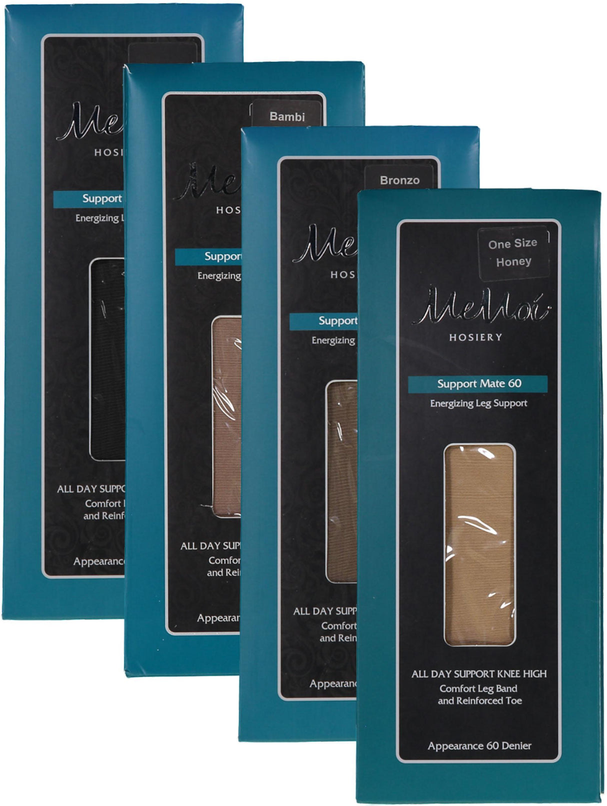 Memoi Womens Support Mate 60 Denier Knee High - MS-735 Memoi Womens Support Mate 60 Denier Knee High - MS-735