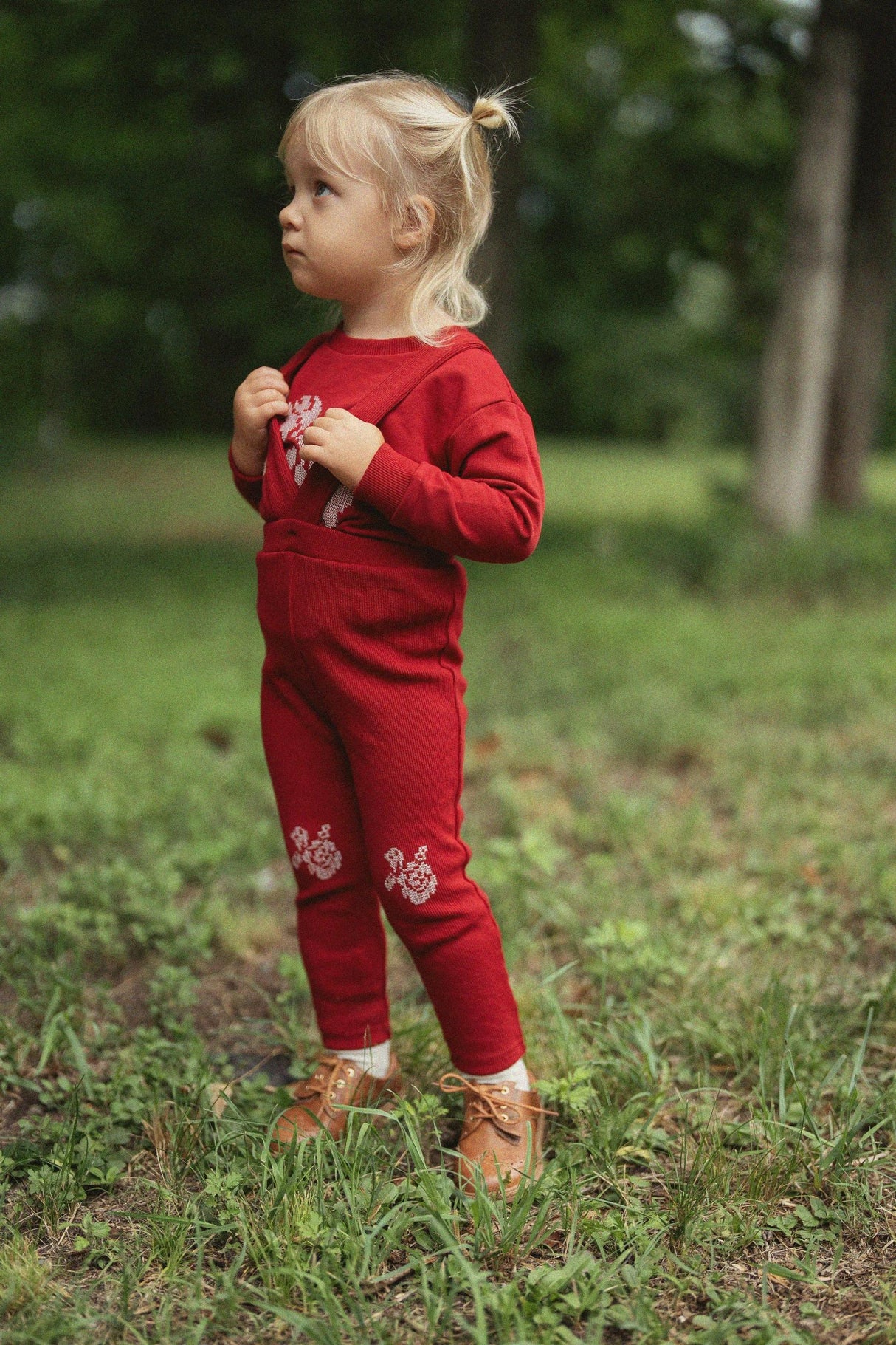FYI Baby Girls Cross Stitch Flower Outfit - WB6CP7439EG FYI Baby Girls Cross Stitch Flower Outfit - WB6CP7439EG