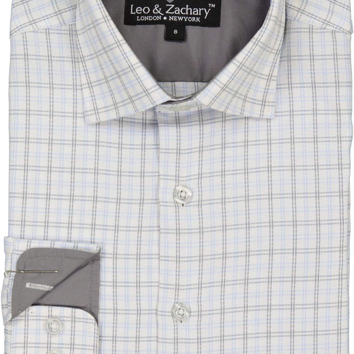 Leo and Zachary - White Casual Shirt