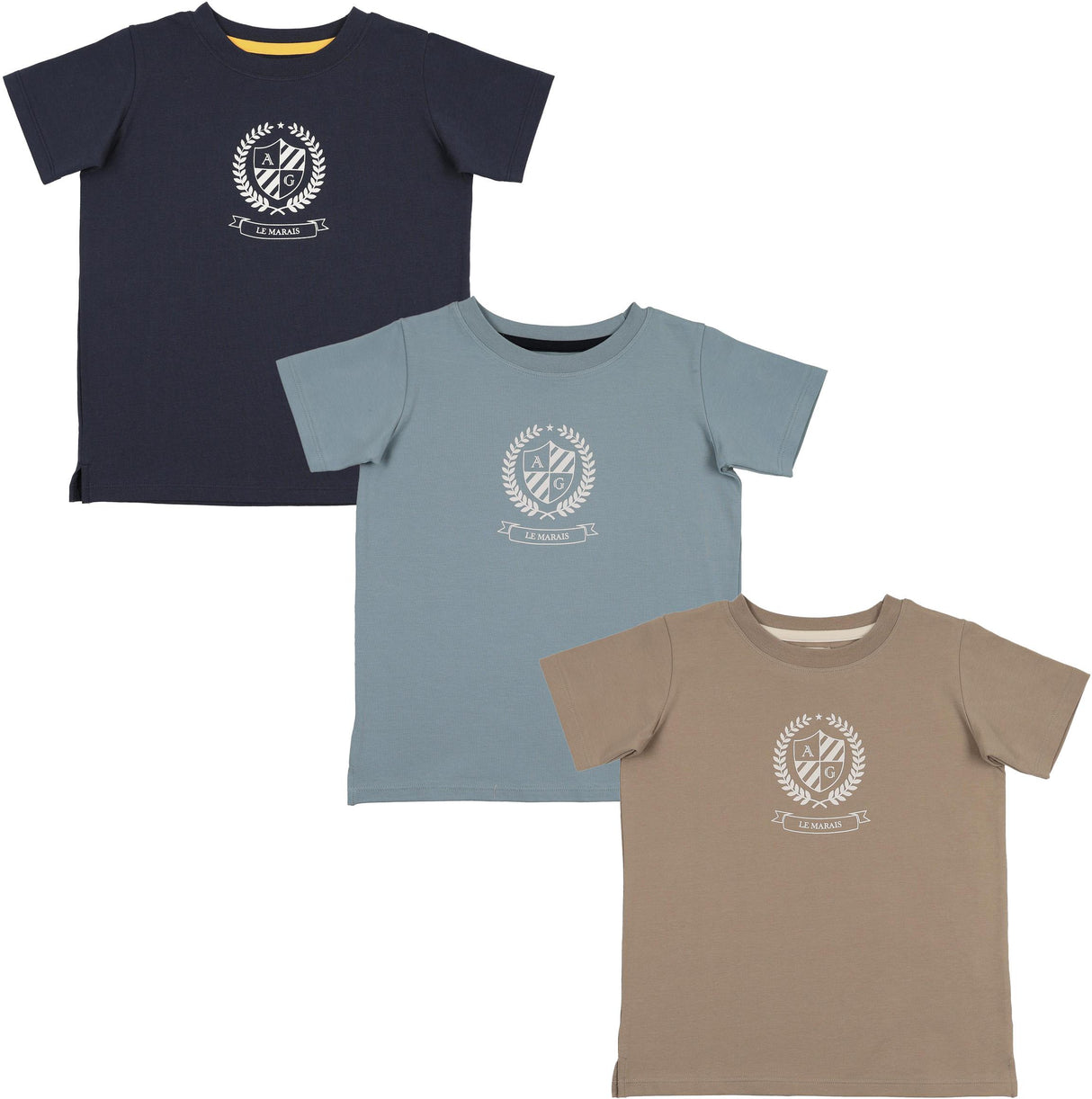 Lil Legs Camp Scouts Collection Boys Emblem Short Sleeve T-shirt - EMT Lil Legs Camp Scouts Collection Boys Emblem Short Sleeve T-shirt - EMT
