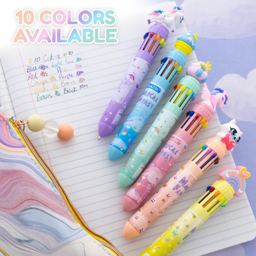 Bazic 10 Color Magical Fantasy Pen - 17000 Bazic 10 Color Magical Fantasy Pen - 17000