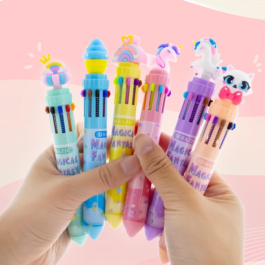 Bazic 10 Color Magical Fantasy Pen - 17000 Bazic 10 Color Magical Fantasy Pen - 17000