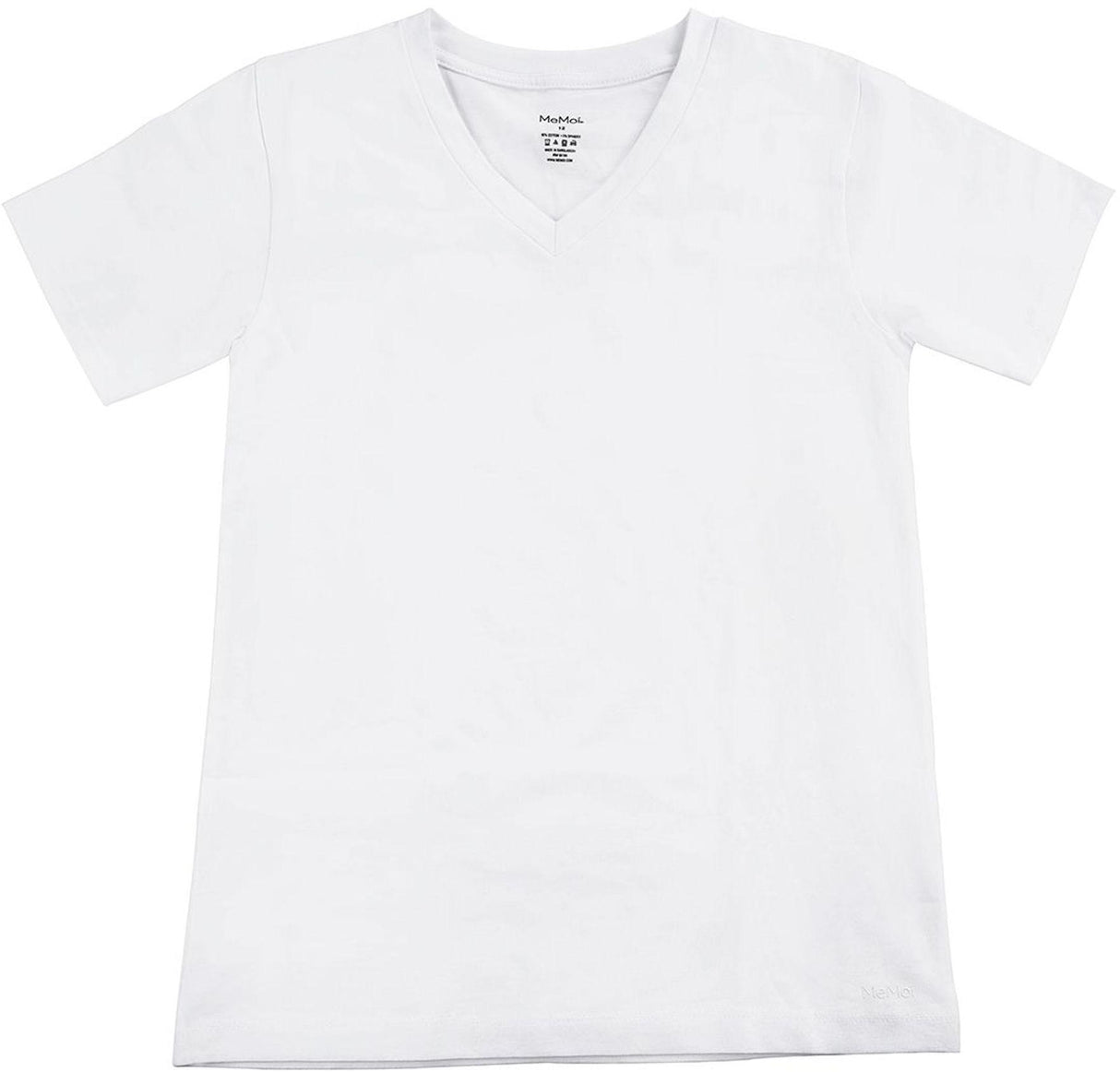 Memoi Boys Short Sleeve V-Neck Undershirts - 3 Pack - MKU1200 Memoi Boys Short Sleeve V-Neck Undershirts - 3 Pack - MKU1200