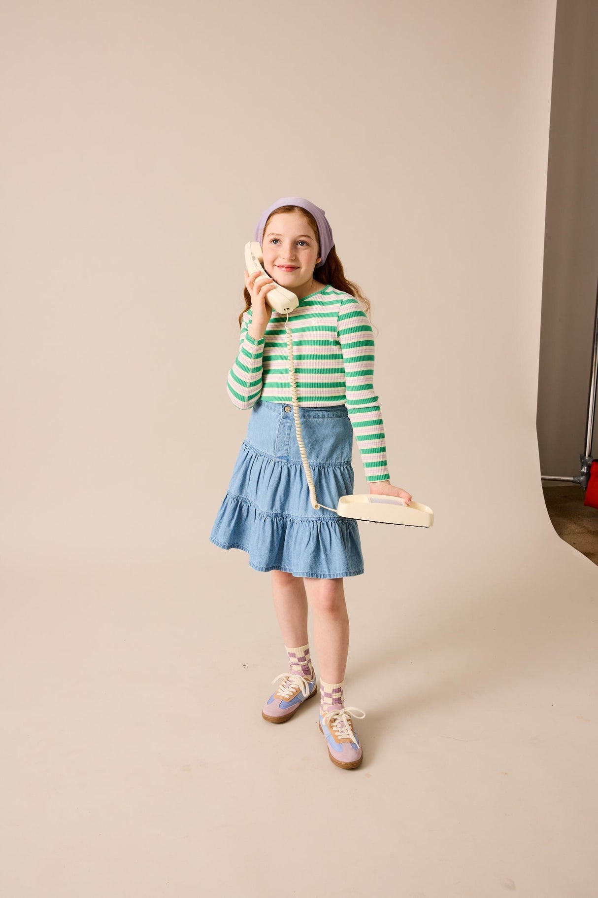 Lil Legs Camp Scouts Collection Girls Denim Tiered Skirt - DTSK Lil Legs Camp Scouts Collection Girls Denim Tiered Skirt - DTSK