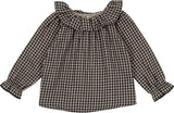 Analogie by Lil Legs Shabbos Collection Baby Toddler Girls Ruffle Collar Long Sleeve Blouse Shirt