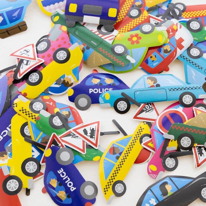 Bazic Cars Activity Sheets & Stickers - 3860 Bazic Cars Activity Sheets & Stickers - 3860