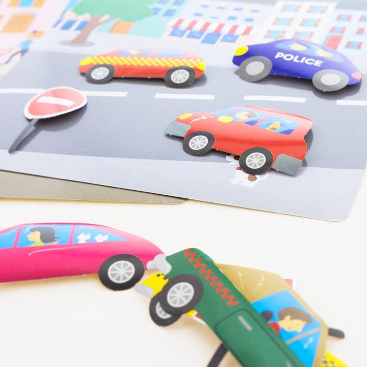 Bazic Cars Activity Sheets & Stickers - 3860 Bazic Cars Activity Sheets & Stickers - 3860