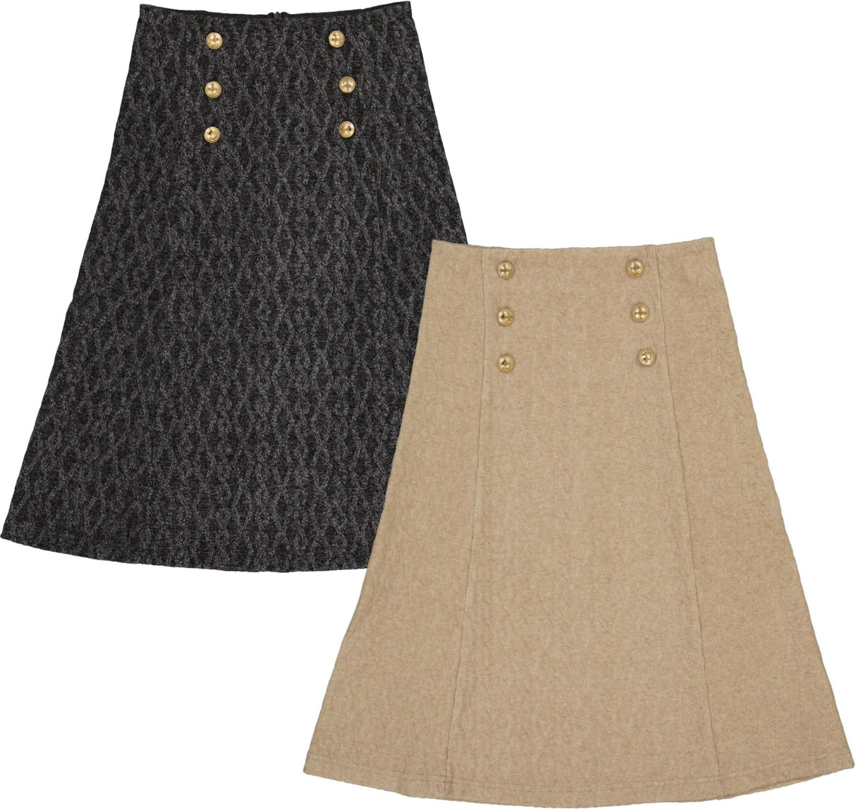 The Umbrella Academy Girls Cable Knit Panel Skirt - WB4CY2408S The Umbrella Academy Girls Cable Knit Panel Skirt - WB4CY2408S
