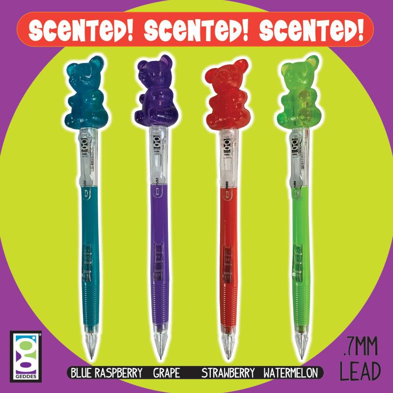 ShirtStop Scented Gummy Bear .7mm Mechanical Pencil - 69851 ShirtStop Scented Gummy Bear .7mm Mechanical Pencil - 69851