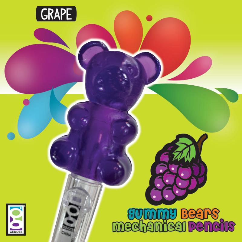 ShirtStop Scented Gummy Bear .7mm Mechanical Pencil - 69851 ShirtStop Scented Gummy Bear .7mm Mechanical Pencil - 69851