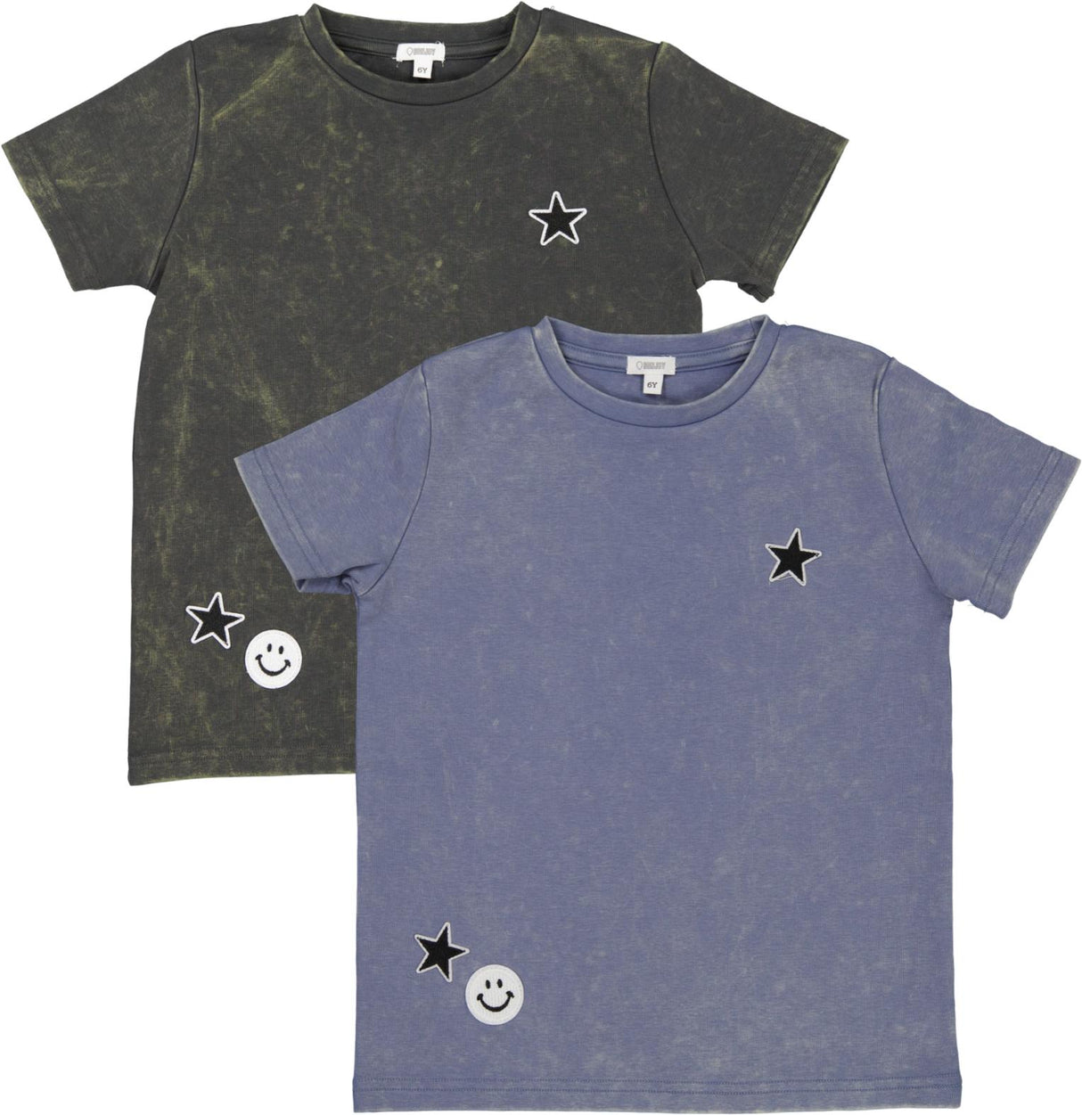 Bonjoy Boys Girls Short Sleeve T-shirt - BTS25004BT Bonjoy Boys Girls Short Sleeve T-shirt - BTS25004BT