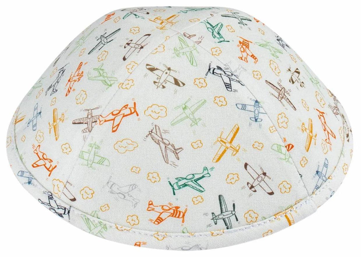 iKippah Boys Vintage Airplane Yarmulka iKippah Boys Vintage Airplane Yarmulka