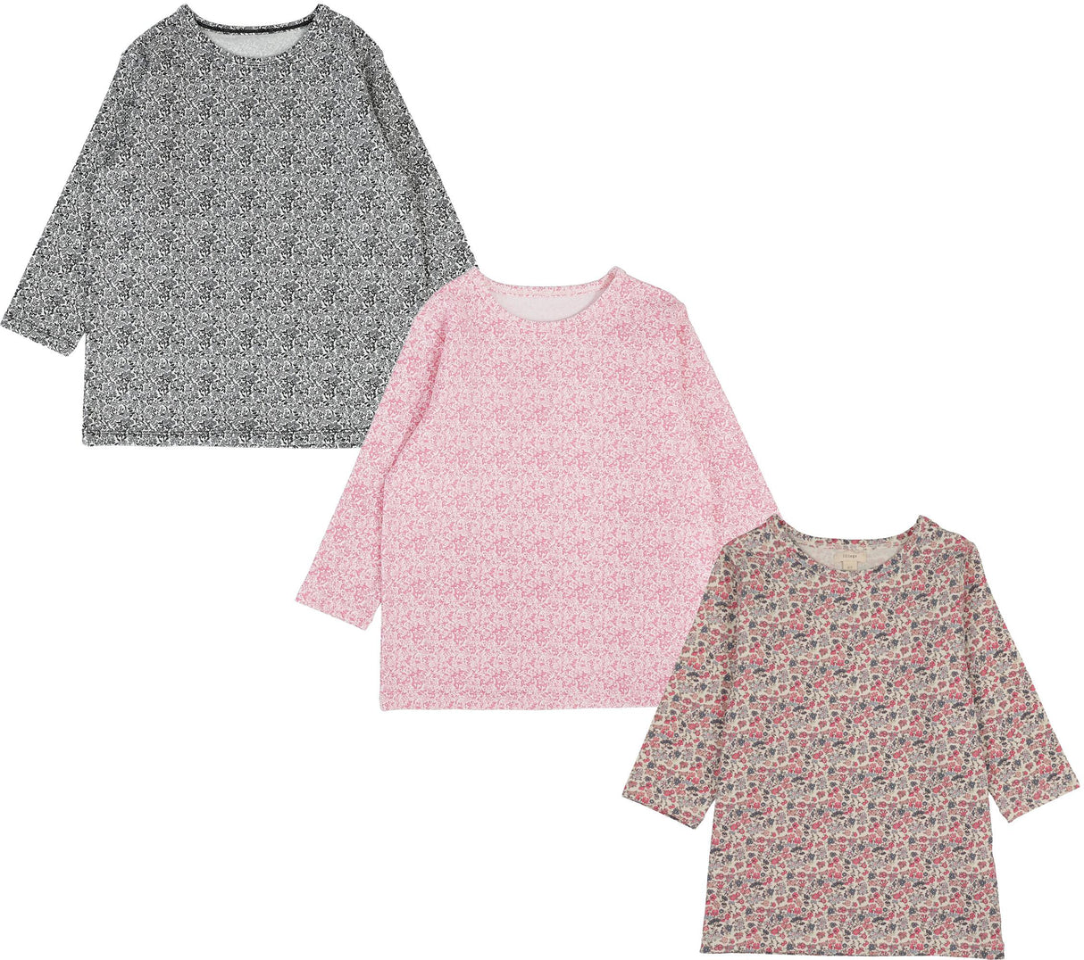 Lil Legs Camp Scouts Collection Girls 3/4 Sleeve Classic Printed T-shirt Tee - CPT Lil Legs Camp Scouts Collection Girls 3/4 Sleeve Classic Printed T-shirt Tee - CPT