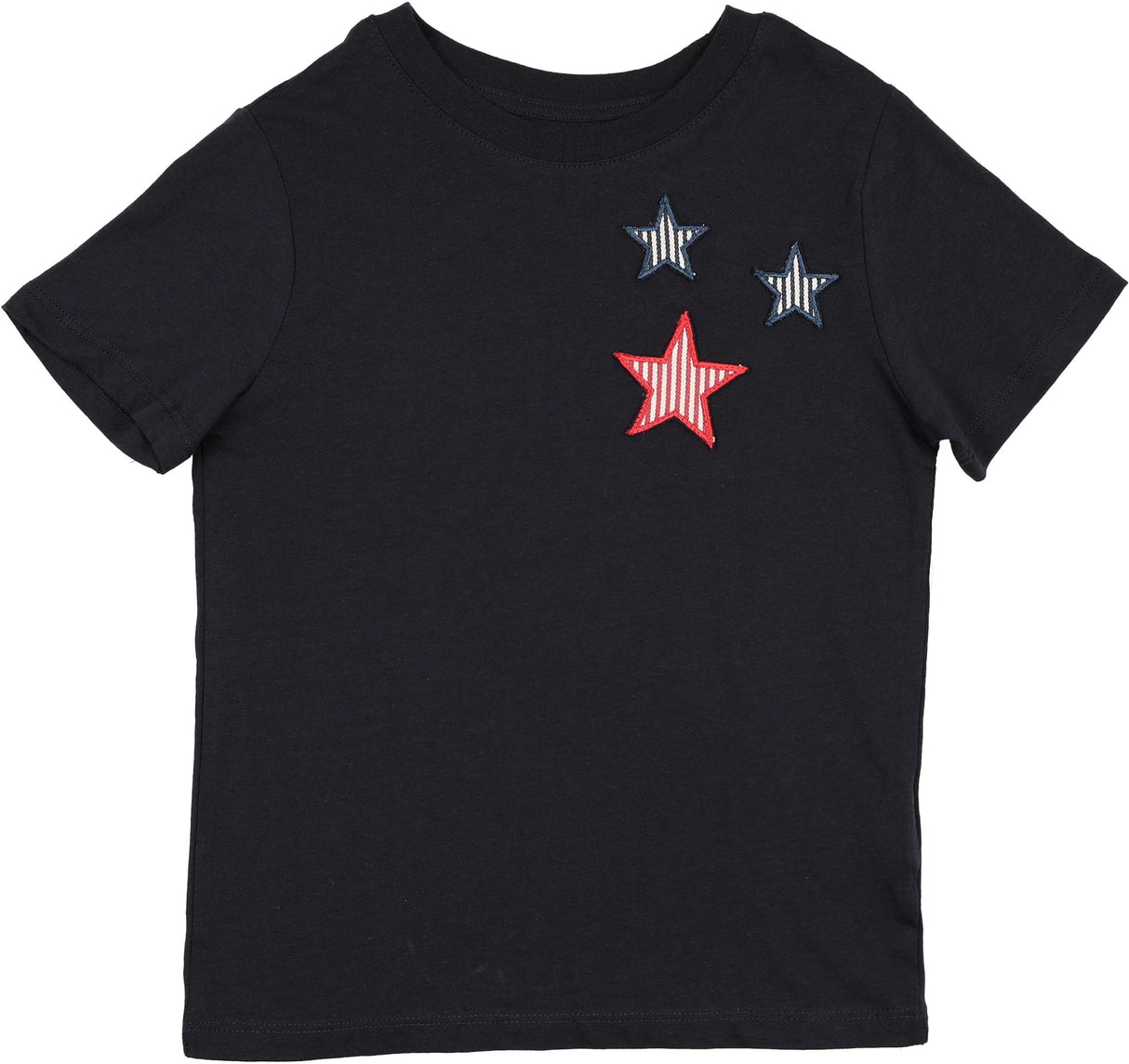 Bopop Boys Girls Pinstripe Stars Short Sleeve T-shirt - TR115 Bopop Boys Girls Pinstripe Stars Short Sleeve T-shirt - TR115