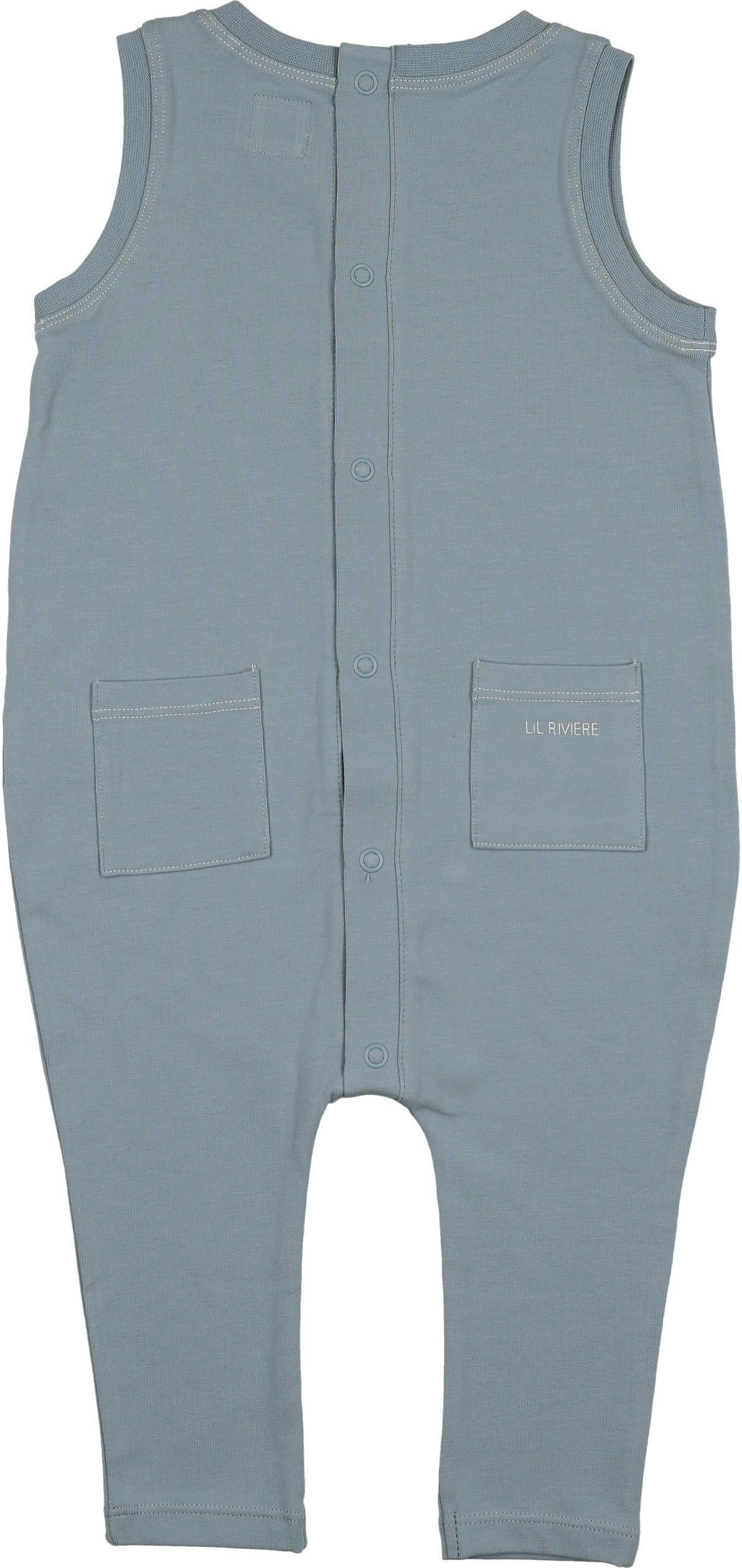 Analogie by Lil Legs Common Folk Collection Baby Boys Folk Romper - CFTR Analogie by Lil Legs Common Folk Collection Baby Boys Folk Romper - CFTR