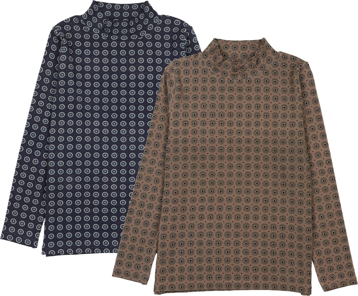Analogie by Lil Legs Home Garden Collection Girls Printed Mockneck - AF26T725 Analogie by Lil Legs Home Garden Collection Girls Printed Mockneck - AF26T725