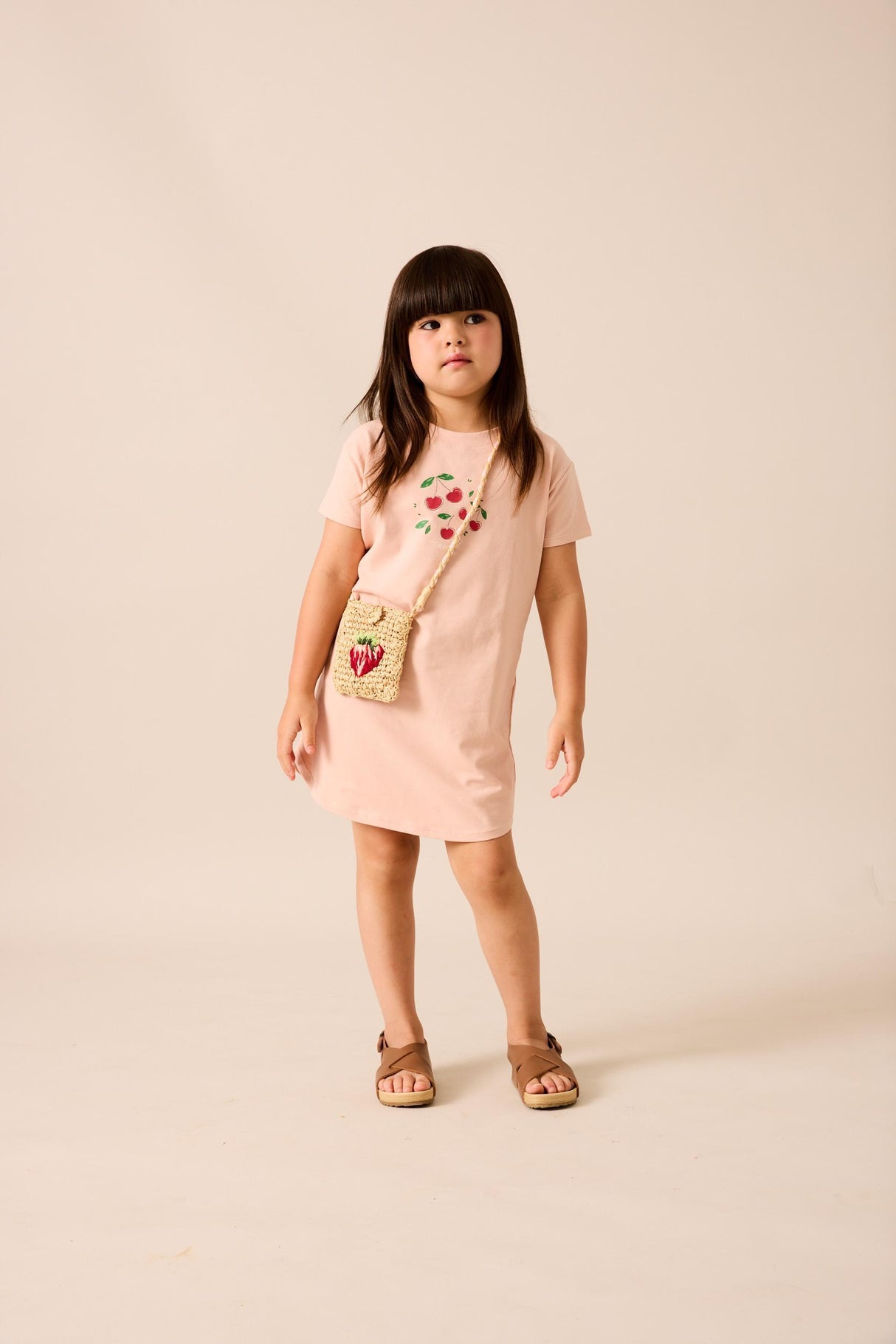 Analogie by Lil Legs Common Folk Collection Girls Short Sleeve Dress - CFD Analogie by Lil Legs Common Folk Collection Girls Short Sleeve Dress - CFD