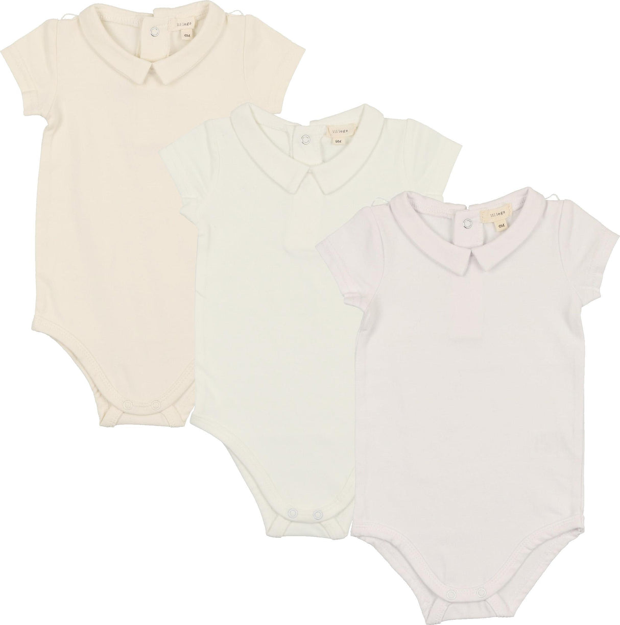 Lil Legs Bamboo Collection Boys Shabbos Layering Collar Short Sleeve Bodysuit Onesie - COLO Lil Legs Bamboo Collection Boys Shabbos Layering Collar Short Sleeve Bodysuit Onesie - COLO