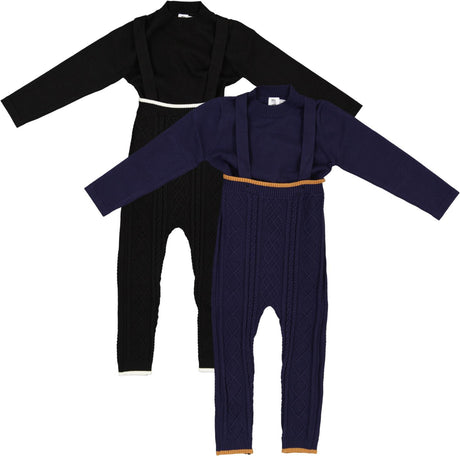Mr. Mr. Baby Boys Contrast Knit Outfit - WB5CY2755O Mr. Mr. Baby Boys Contrast Knit Outfit - WB5CY2755O