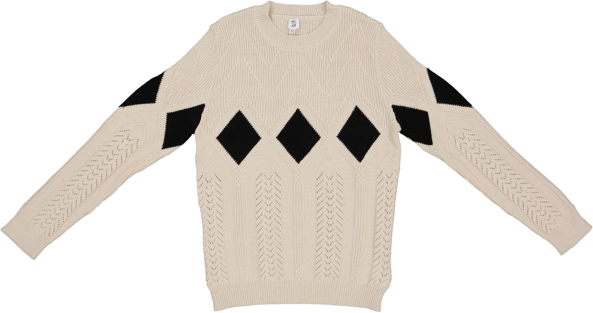 Mr. Mr. Boys Diamond Pointelle Sweater - WB5CY2756 Mr. Mr. Boys Diamond Pointelle Sweater - WB5CY2756