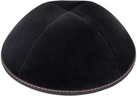 iKippah Boys Velvet w/ Contrast Stitching Yarmulka iKippah Boys Velvet w/ Contrast Stitching Yarmulka