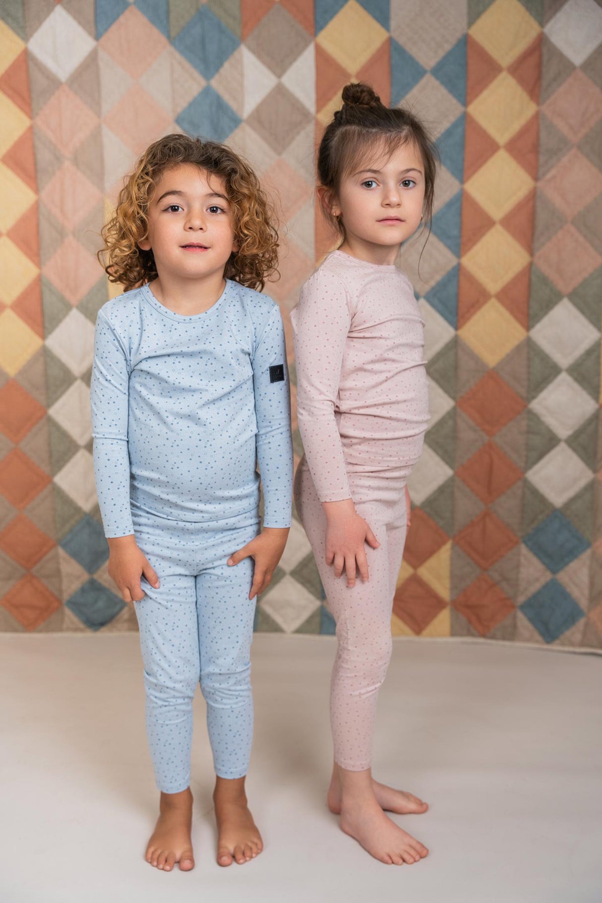 Whipped Cocoa Boys Girls Star Print Modal Pajamas - SB5CY2550E Whipped Cocoa Boys Girls Star Print Modal Pajamas - SB5CY2550E