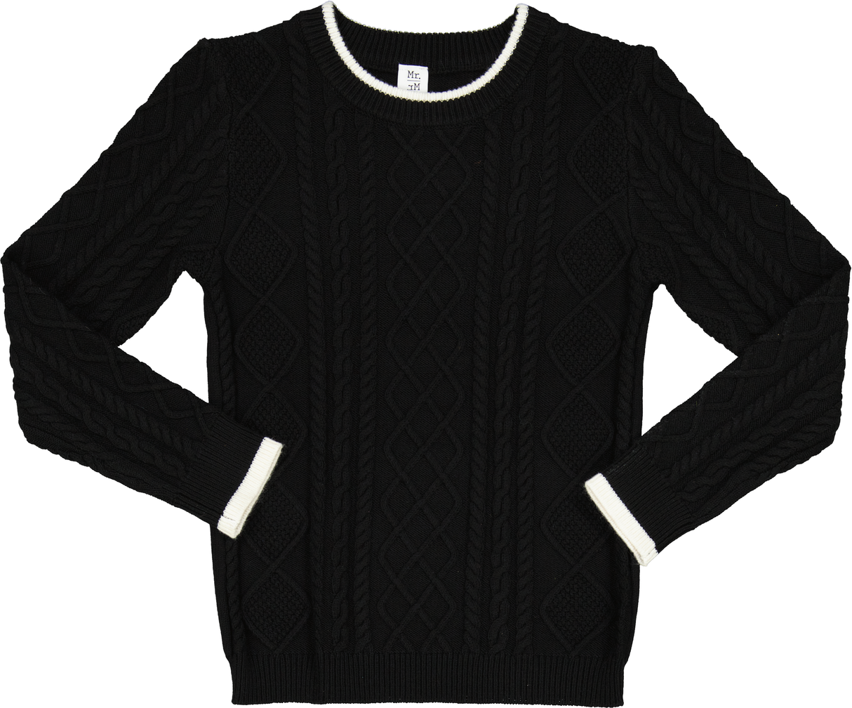 Mr. Mr. Boys Contrast Sweater - WB5CY2755 Mr. Mr. Boys Contrast Sweater - WB5CY2755