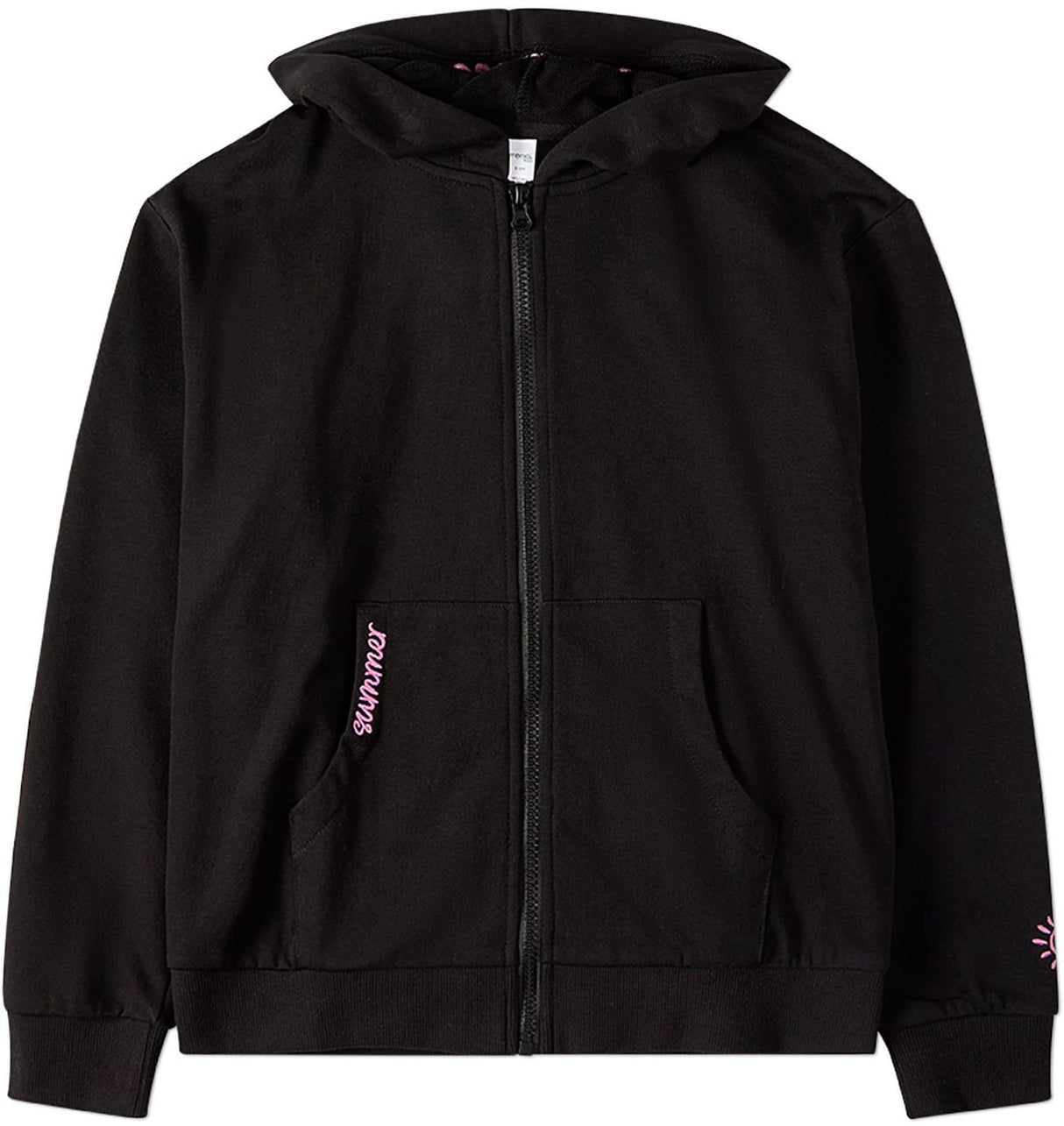 Memoi Girls Summer Zip Up Hoodie Sweatshirt - MKC-128 Memoi Girls Summer Zip Up Hoodie Sweatshirt - MKC-128