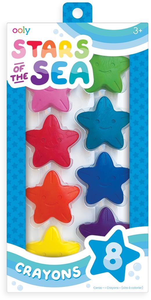 ooly Stars of the Sea Crayons 8 Pack - 133-101 ooly Stars of the Sea Crayons 8 Pack - 133-101
