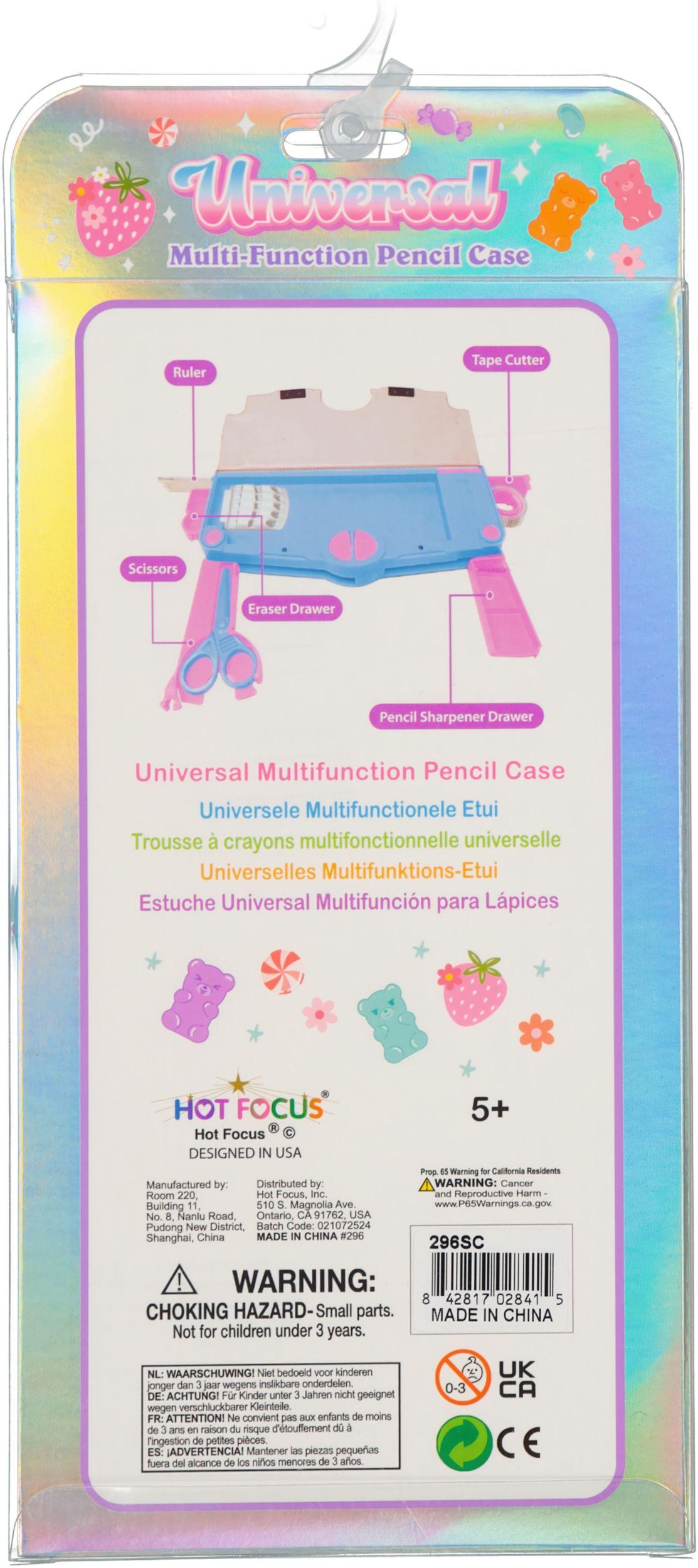 Hot Focus Multi Function Pencil Case - 296SC Hot Focus Multi Function Pencil Case - 296SC