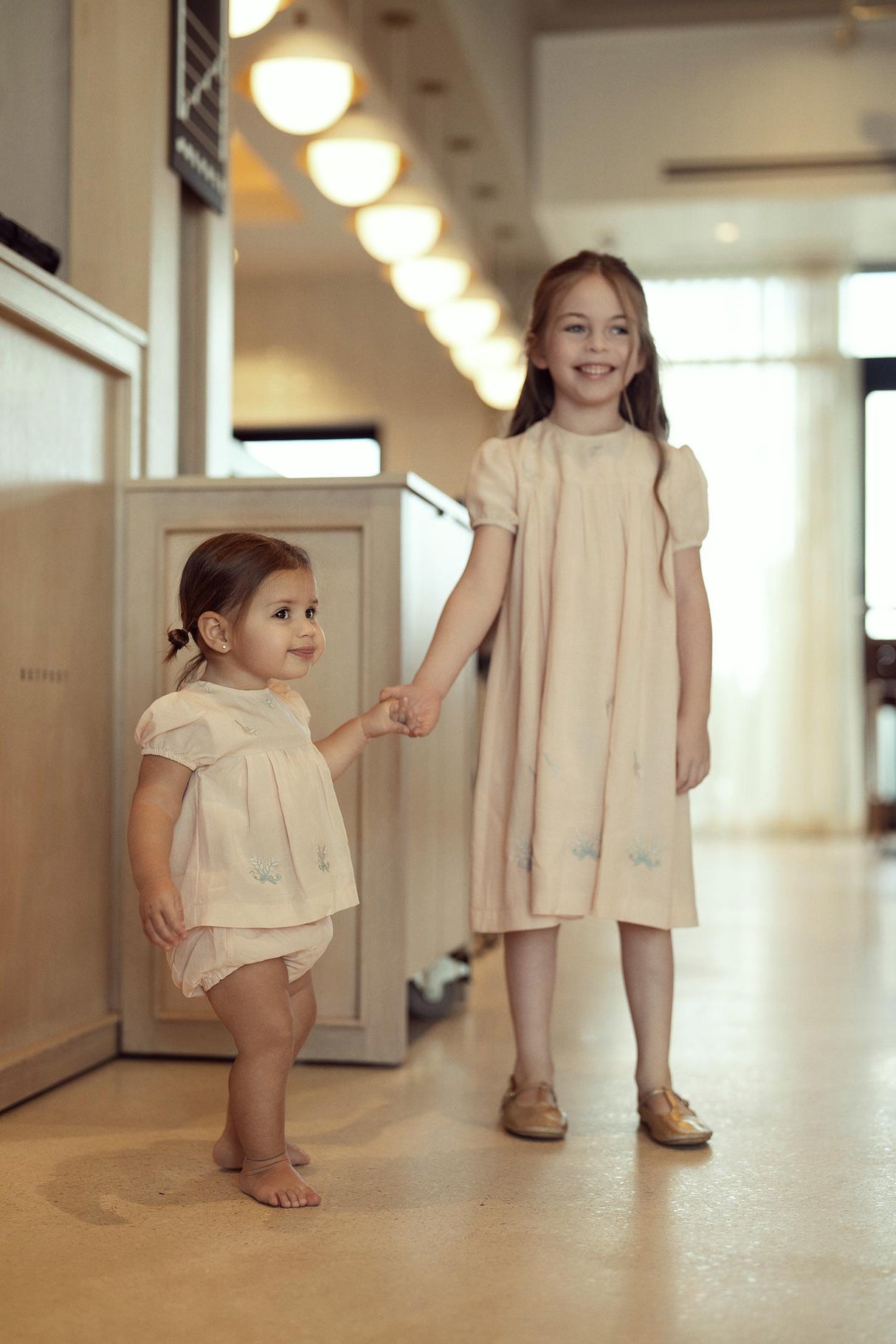 Posie & Pistachio Baby Girls Floral Embroidered Outfit - SB5CY2613B Posie & Pistachio Baby Girls Floral Embroidered Outfit - SB5CY2613B