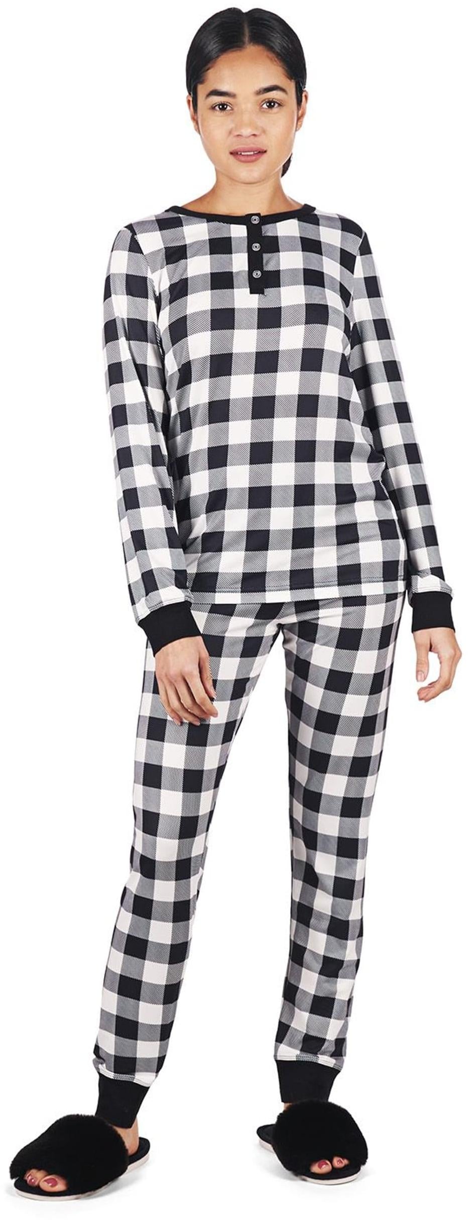 Memoi Teens/Womens Buffalo Check Plaid Print 2 Piece Pajama Set - CPJ07721 Memoi Teens/Womens Buffalo Check Plaid Print 2 Piece Pajama Set - CPJ07721
