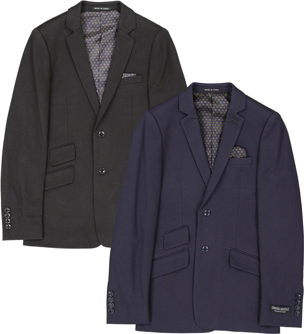 Armando Martillo Boys Stretch Blazer - 614J Armando Martillo Boys Stretch Blazer - 614J
