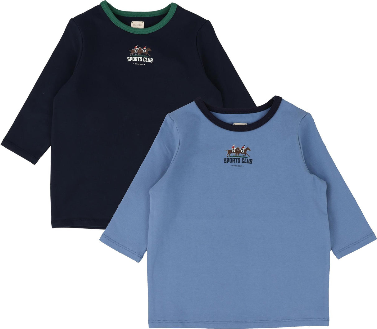 Analogie by Lil Legs Sport Collection Girls Long Sleeve T-shirt Tee - SCGTQ Analogie by Lil Legs Sport Collection Girls Long Sleeve T-shirt Tee - SCGTQ