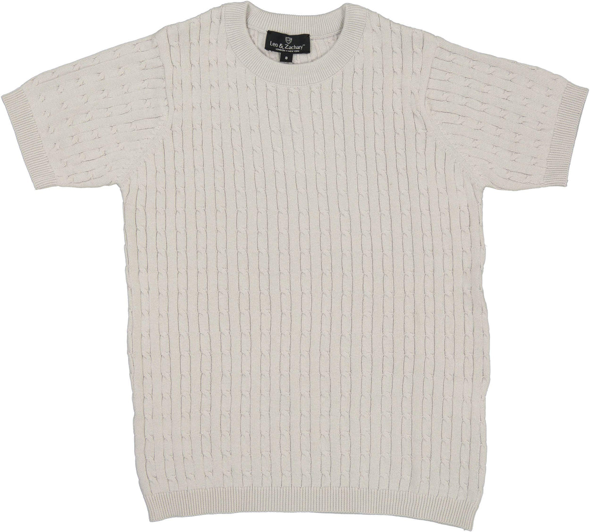 Leo & Zachary Boys Short Sleeve Sweater - JEFF