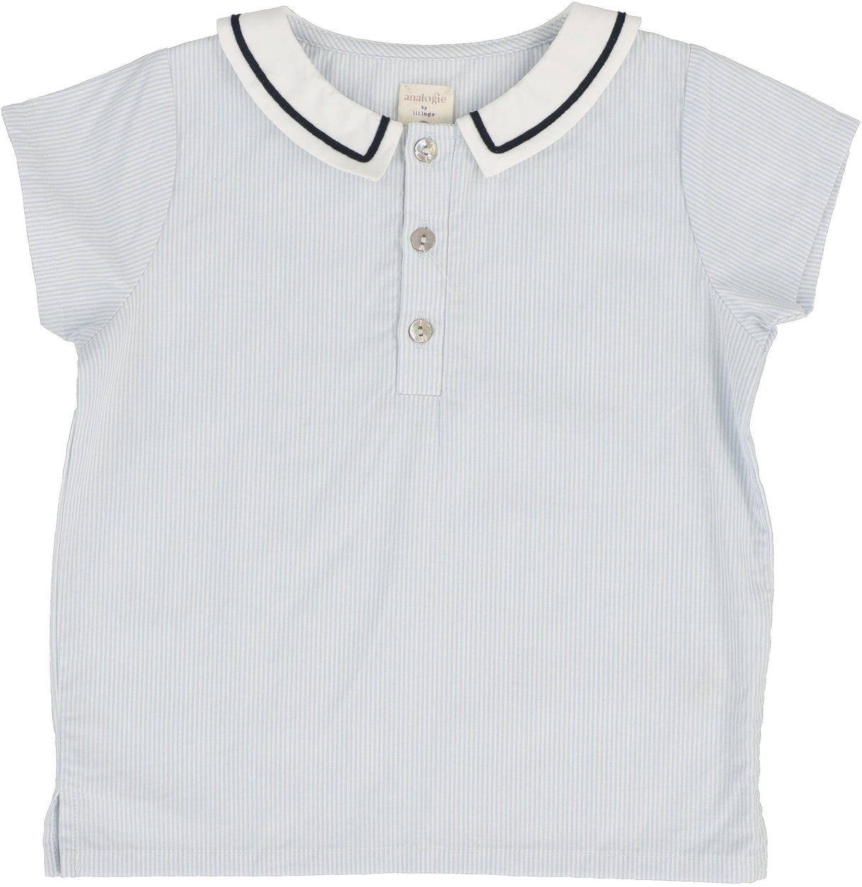 Analogie by Lil Legs Sailor Collection Boys Short Sleeve Dress Shirt - SSH Analogie by Lil Legs Sailor Collection Boys Short Sleeve Dress Shirt - SSH