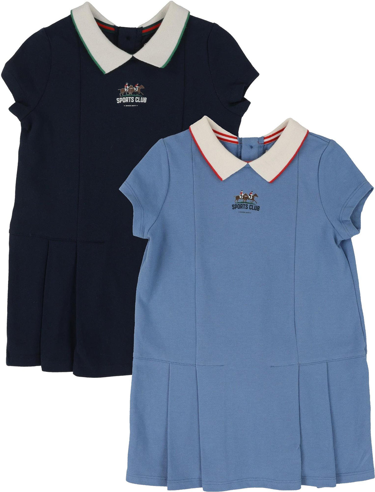 Analogie by Lil Legs Sport Collection Girls Pique Short Sleeve Dress - SCPDS Analogie by Lil Legs Sport Collection Girls Pique Short Sleeve Dress - SCPDS