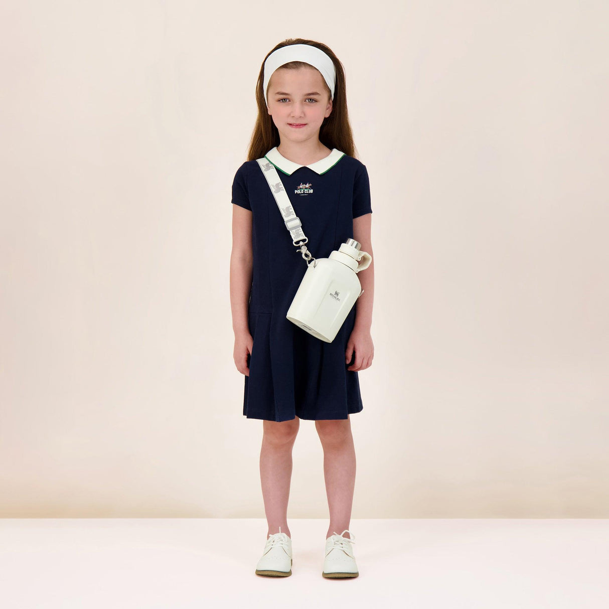 Analogie by Lil Legs Sport Collection Girls Pique Short Sleeve Dress - SCPDS Analogie by Lil Legs Sport Collection Girls Pique Short Sleeve Dress - SCPDS