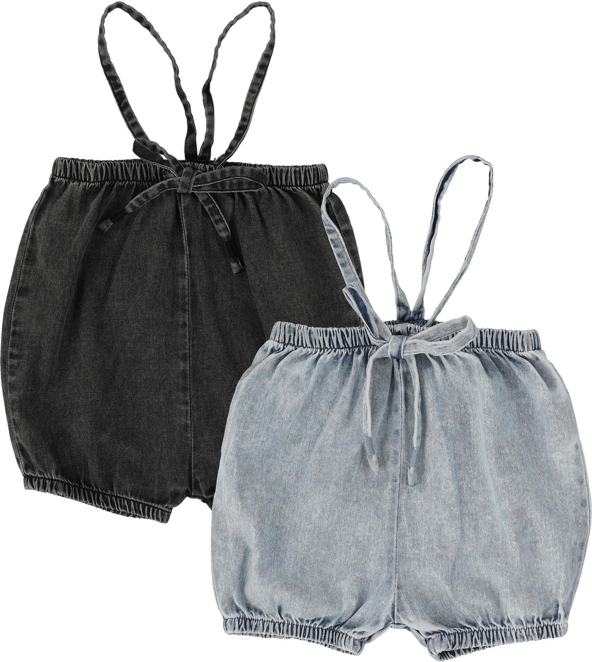 Analogie by Lil Legs Stonewash Collection Baby Toddler Boys Girls Bubble Suspender Short Romper - SWBSS Analogie by Lil Legs Stonewash Collection Baby Toddler Boys Girls Bubble Suspender Short Romper - SWBSS