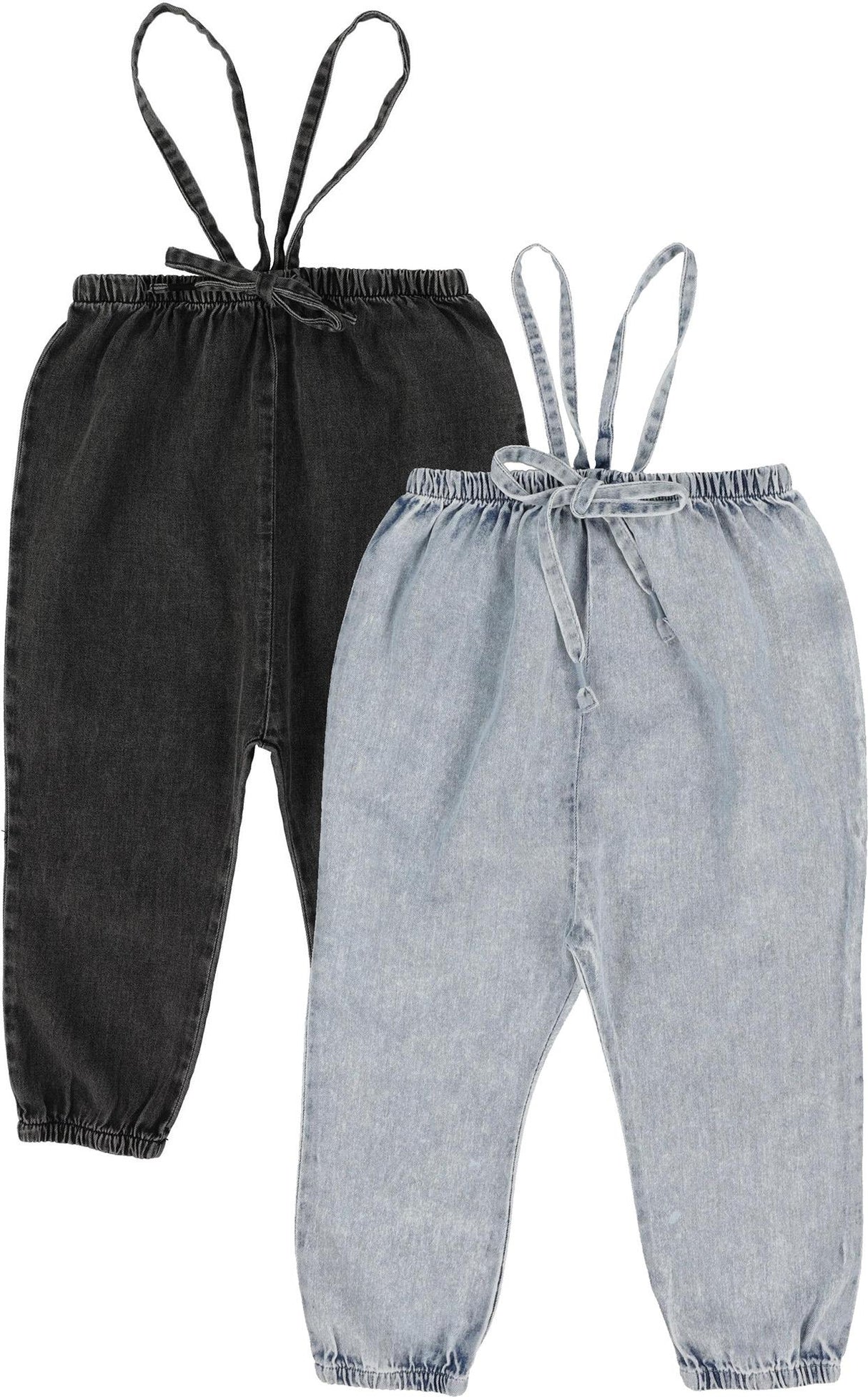 Analogie by Lil Legs Stonewash Collection Baby Toddler Boys Girls Bubble Suspender Pants Romper - SWBSP Analogie by Lil Legs Stonewash Collection Baby Toddler Boys Girls Bubble Suspender Pants Romper - SWBSP